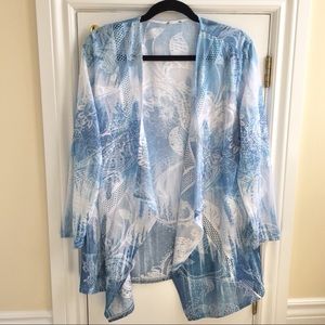 Chico’s lightweight drapey cardigan